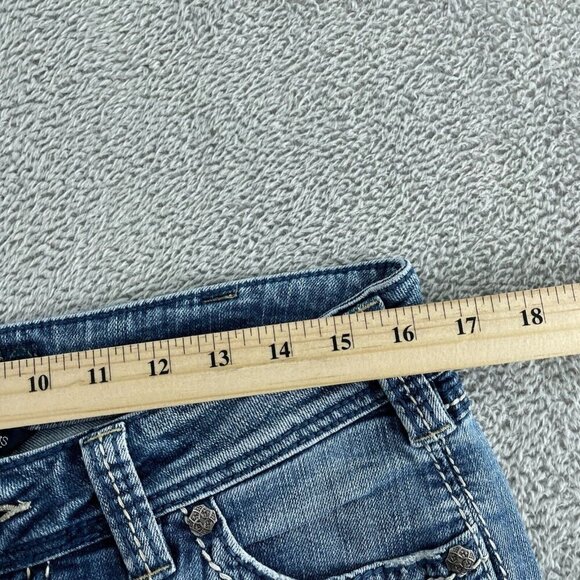 Silver Jeans Co. Suki Surplus W31/L30 Bootcut Mid Rise Womens Denim Jeans 4518 - Picture 7 of 12